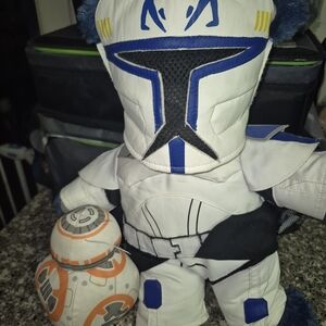 Build A Bear Star Wars Plush Toy with Droid Companion